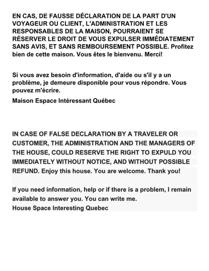 Maison Intéressante Quebec Extérieur photo